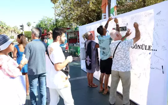 ALKÜ'den Filistin İçin İmza Kampanyası