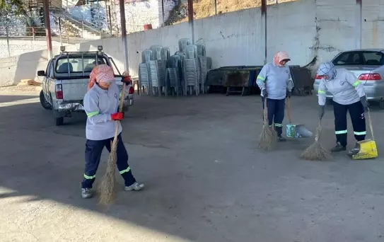 Bozdoğan Belediyesi'nden Temizlik Çalışmaları