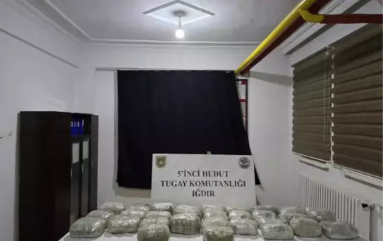 Iğdır-Ağrı Hattında Uyuşturucu Operasyonu