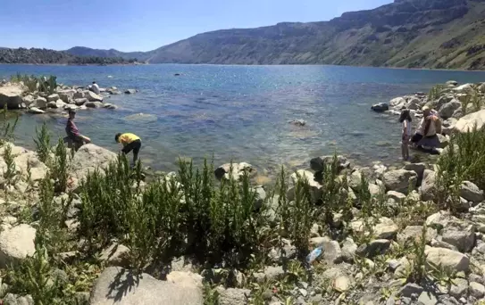Nemrut Gölü'nde Ateş Yakana Ceza