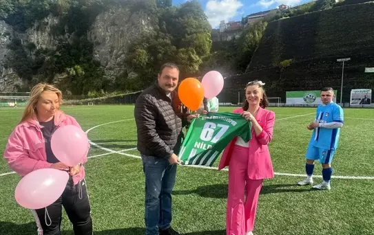 Nilda Kadam için Balonlar Bırakıldı