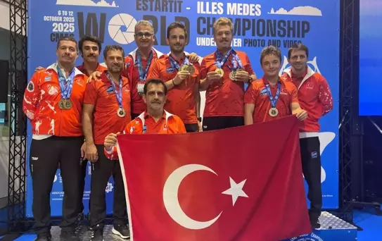 Sualtı Takımı, İspanya'da Şampiyon Oldu