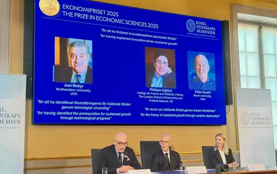 2025 Nobel Ekonomi Ödülü Sahipleri Açıklandı