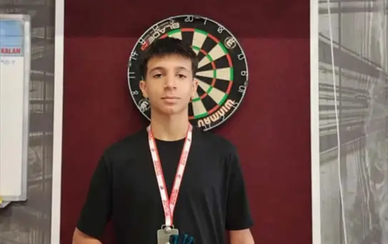 Adanalı sporcu Şehit Eren Bülbül Türkiye Dart Şampiyonası'nda ikinci oldu