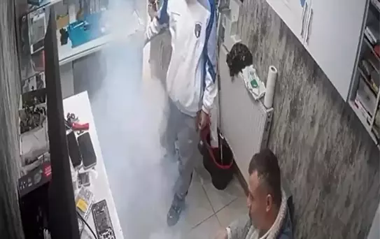Düzce'de Batarya Alev Aldı