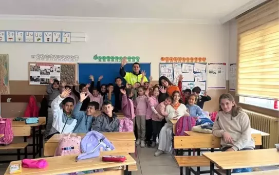 Bozüyük'te Öğrencilere Trafik Eğitimi