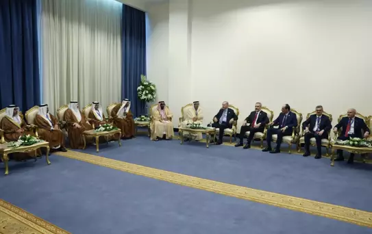 Erdoğan, Mısır'da BAE Veliaht Prensi ile Görüştü