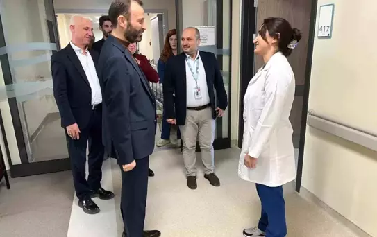 Bayırcı, Hastaları Ziyaret Etti