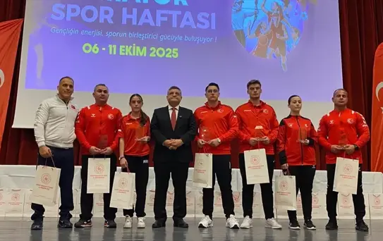 Sinop'ta Sporun Enleri Ödül Töreni
