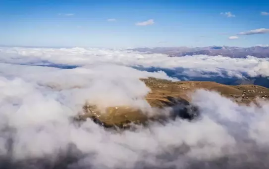 Sultan Murat Yaylası'nda Sis Manzarası