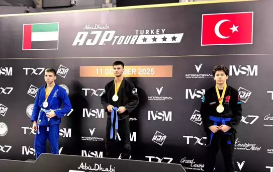 Deniz Turan, Jiu-Jitsu'da Altın ve Gümüş Madalya Kazandı