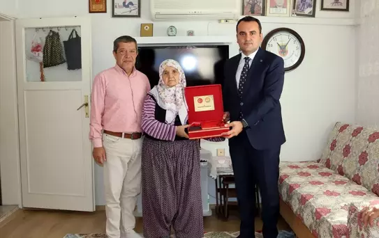 Kaymakam Çelik'ten Şehit Ailesine Ziyaret