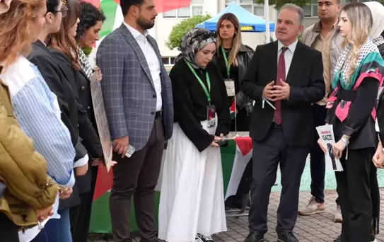 Kocaeli Üniversitesi'nden Gazze İçin Farkındalık Etkinliği