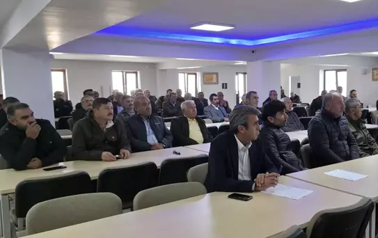 Hafik'te Tarım Sayımı Bilgilendirme Toplantısı