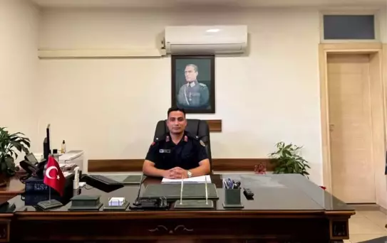 Manavgat'ta Yeni Jandarma Teğmen Göreve Başladı