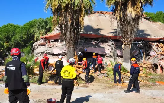 Manisa'da Deprem Tatbikatı Yapıldı
