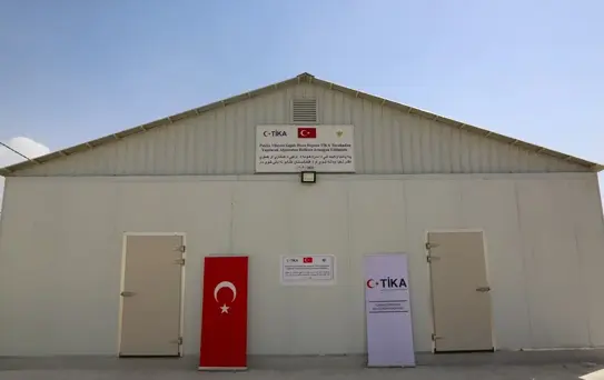 TİKA'dan Afganistan'a Soğuk Hava Deposu
