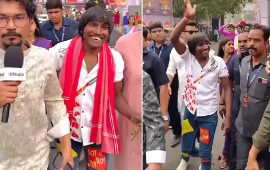 Ülkenin ünlü aktörü genç kızların ilgisinden adım atamadı