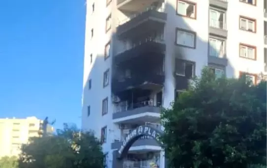 Mersin'de Yangın Paniği