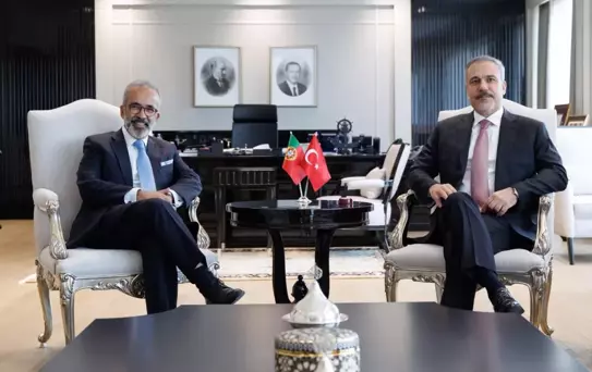 Fidan ve Rangel Ankara'da Görüştü