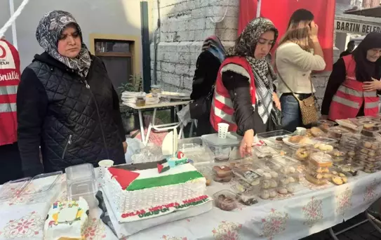 Bartın'da Gazze İçin Yardım Etkinliği