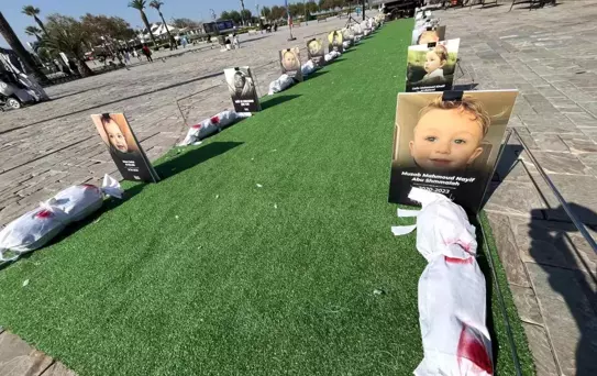 İzmir'de Gazze İçin Farkındalık Etkinliği
