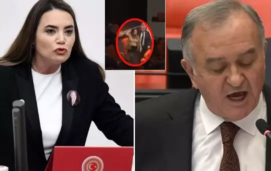 MHP'li vekilin sözlerine kızan Türkeş'in kızı, salonu terk etti
