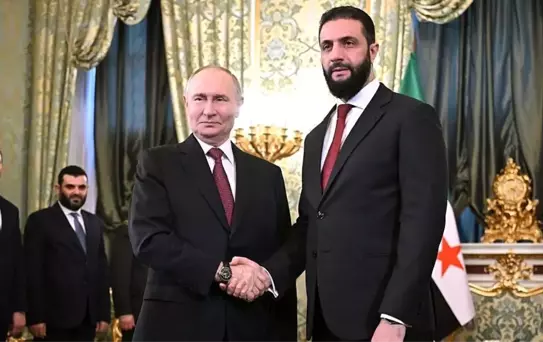 Putin ve Şara Moskova'da Görüşme Gerçekleştirdi