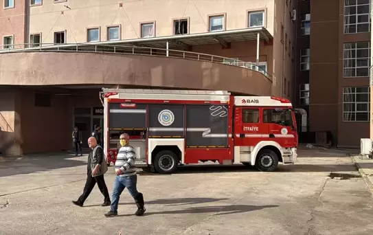 Çorlu Devlet Hastanesi'nde Yangın