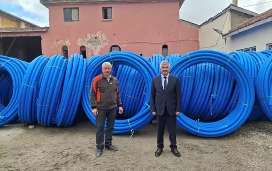 Ulaş'ta İçme Suyu Hattı Yenileniyor