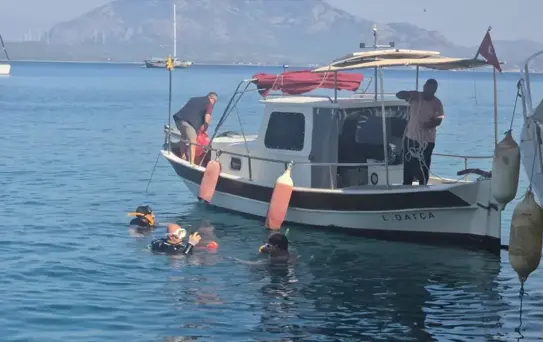 Datça'da Deniz Temizliği Etkinliği