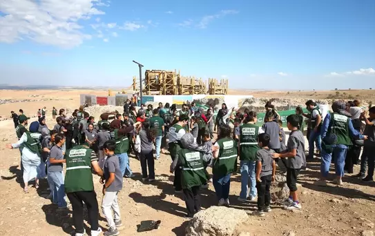 Zerzevan Kalesi'nde Açık Hava Sınıfı