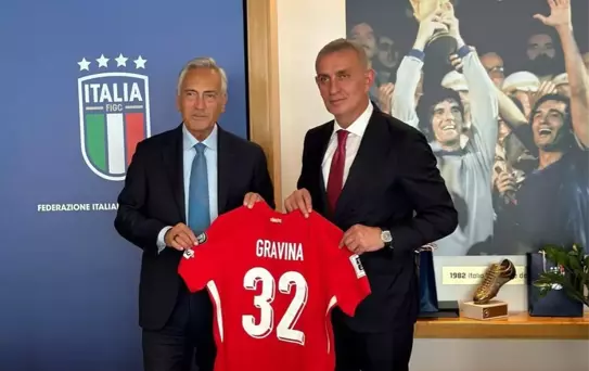 TFF Başkanı Hacıosmanoğlu'ndan İtalya'ya Ziyaret