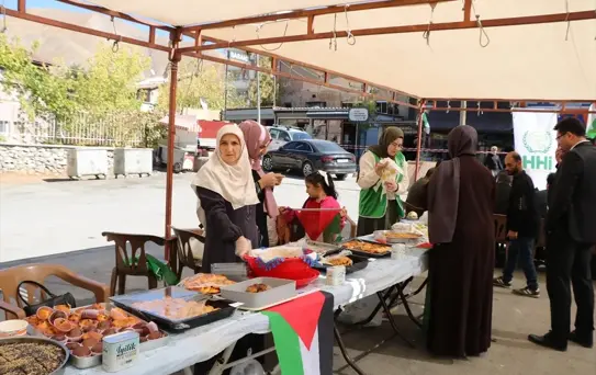 Hakkari'de Filistin İçin Kermes