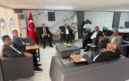 İpekyolu Gümrük Müdürü Cizre TSO'yu Ziyaret Etti