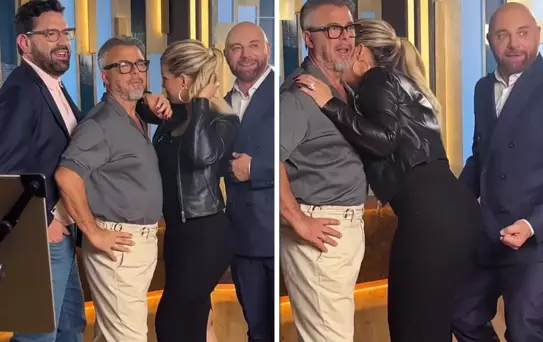 İzlerken utandık! Kameralar önünde ünlü isme skandal hareket