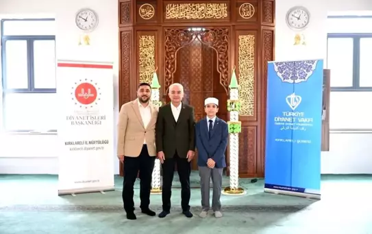 Kur'an Kursları Hafızlık Yarışması Türkiye Finali Kırklareli'nde Yapıldı