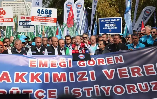 Memur-Sen, Bütçe Taleplerini TBMM Önünde Duyurdu