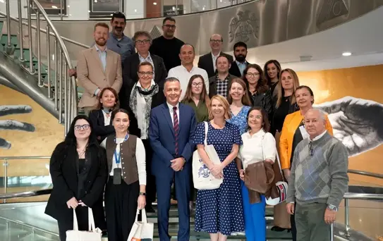 Yeditepe'ye UK Konsorsiyumu Ziyareti