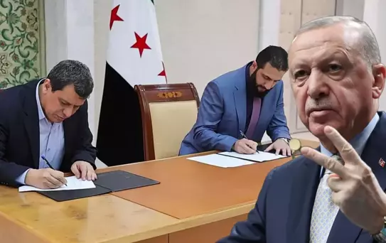 Cumhurbaşkanı Erdoğan'ın uyarısının ardından SDG, Şam yönetimi ile anlaştı