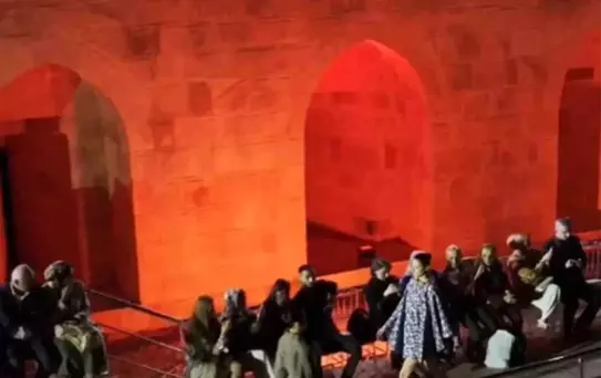 GAİB tarafından düzenlenen defileye tepki
