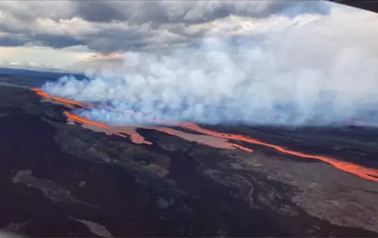 Kilauea Yanardağı 35. Kez Patladı
