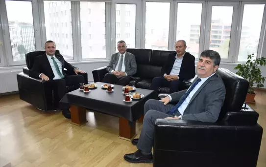 Başkan Kurnaz'dan AA Bölge Müdürü'ne Ziyaret