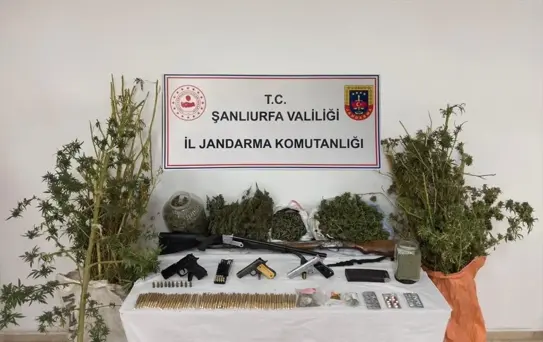 Şanlıurfa'da Uyuşturucu Operasyonu