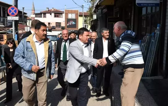 Osmangazi Belediye Başkanı Erkan Aydın, Tahtakale Mahallesi'ni Ziyaret Etti