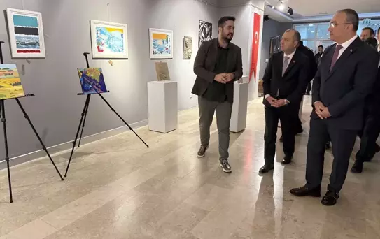 Tekirdağ'da Psikiyatri Hastalarından Sergi