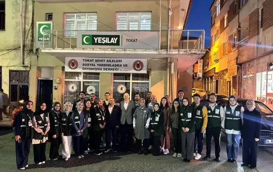 Yeşilay Başkanı Dinç Tokat'ta