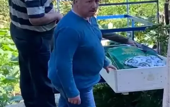 Giresun'da Cenaze Teleferikle Taşındı