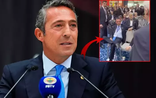 Ali Koç'un oturuşuna tepki yağıyor