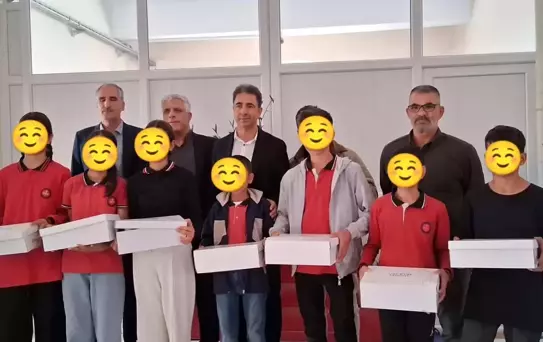 Çermik'te 300 Öğrenciye Ayakkabı Yardımı